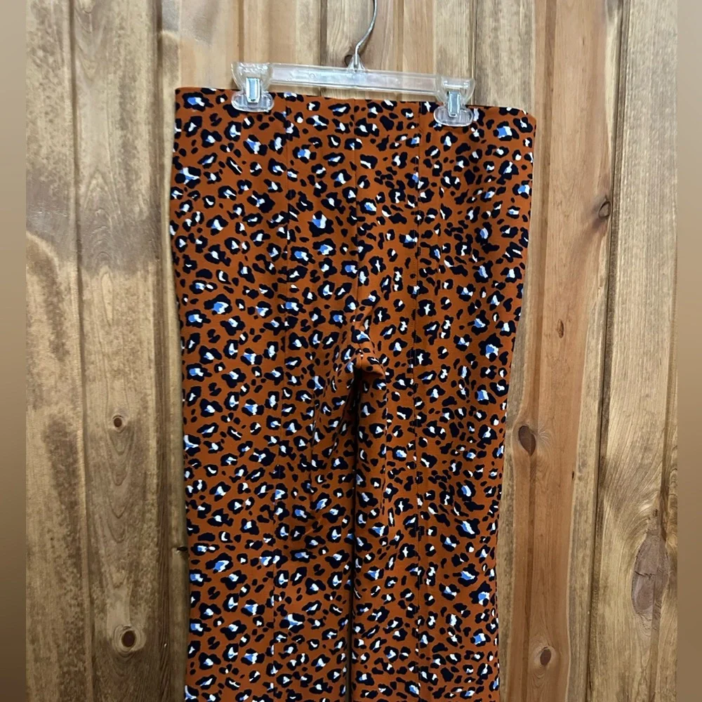 Maeve by Anthropologie casual pants orange cheetah print S - Picture 4 of 4